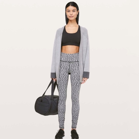 Lululemon Ready To Rulu Tight *28" Spaced Out Space Dye Black White - Picture 3 of 11